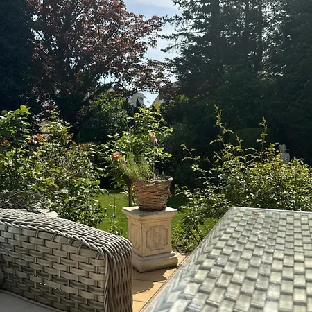 Wolkenzimmer Mit 140 Cm Bett Im Erdgeschoss Seligenstadt Exterior foto