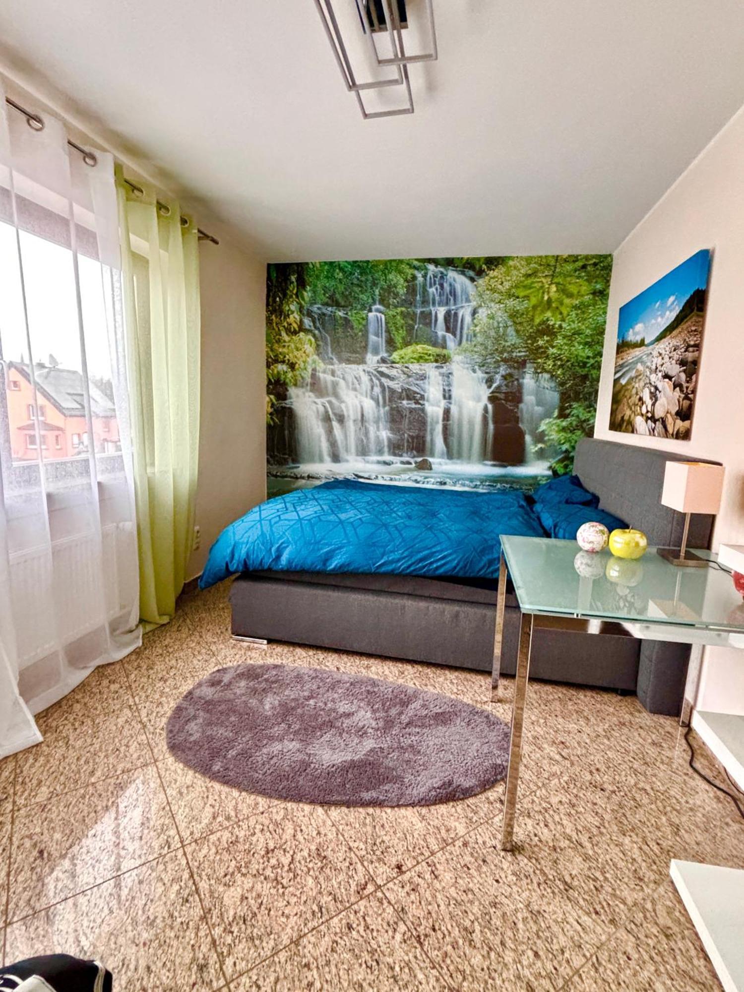 Wolkenzimmer Mit 140 Cm Bett Im Erdgeschoss Privatunterkunft Seligenstadt